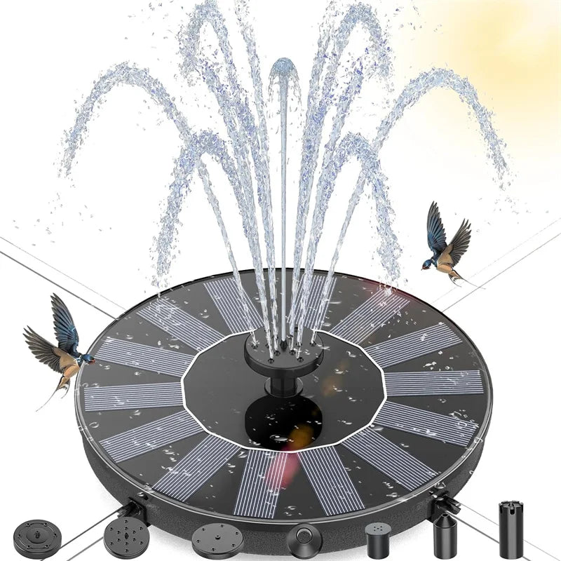Solar Fountain Pro™ – Krachtige en stijlvolle solar tuinfontein
