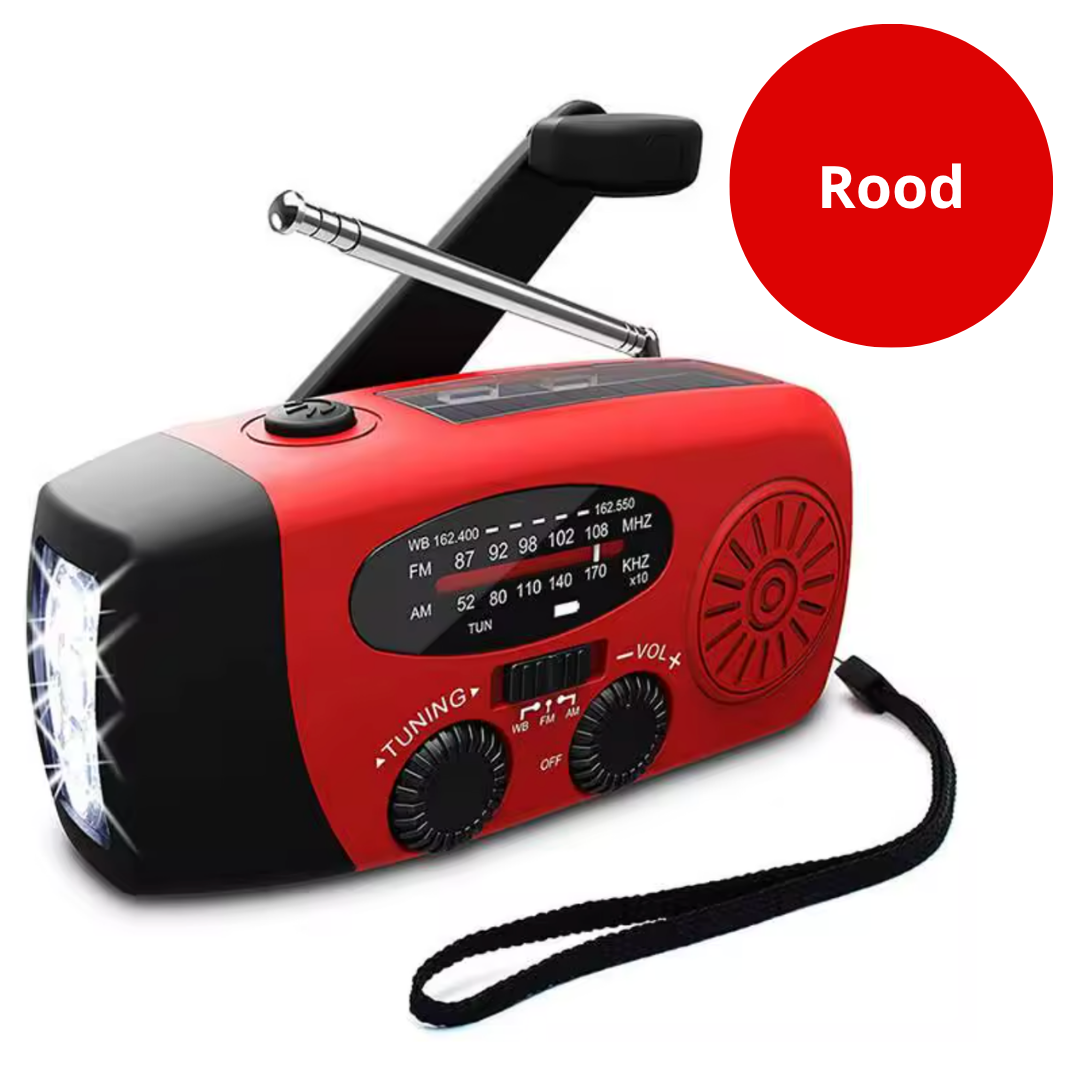SolarGuard™ Zonne-energie Noodradio