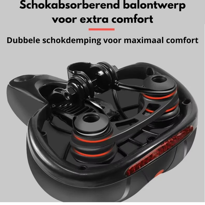 AeroGel™ Gel Fietszadel – Ergonomisch Comfort & Drukverlichting