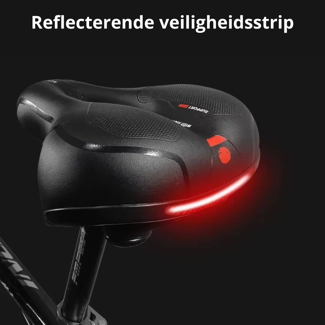 AeroGel™ Gel Fietszadel – Ergonomisch Comfort & Drukverlichting