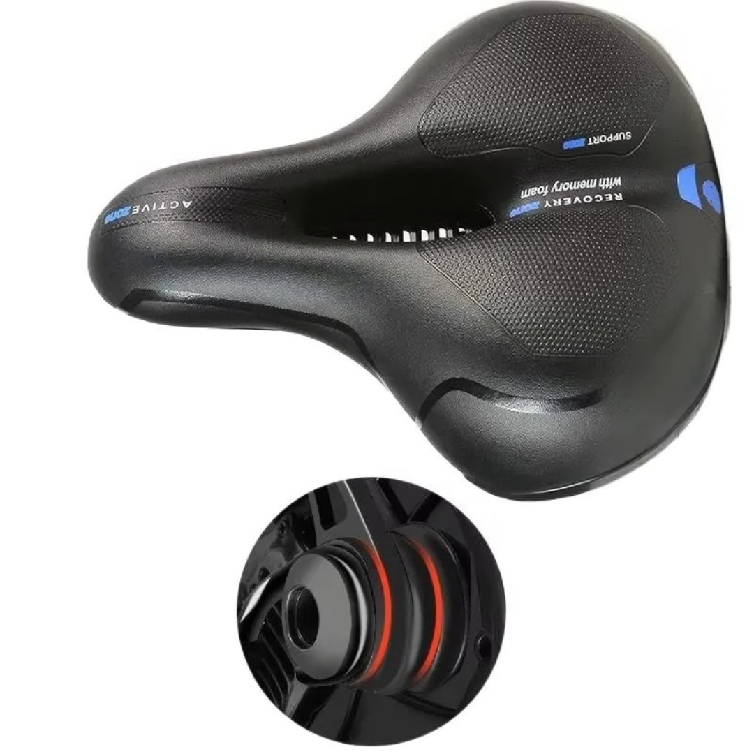 AeroGel™ Gel Fietszadel – Ergonomisch Comfort & Drukverlichting
