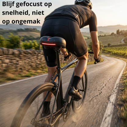 AeroGel™ Gel Fietszadel – Ergonomisch Comfort & Drukverlichting