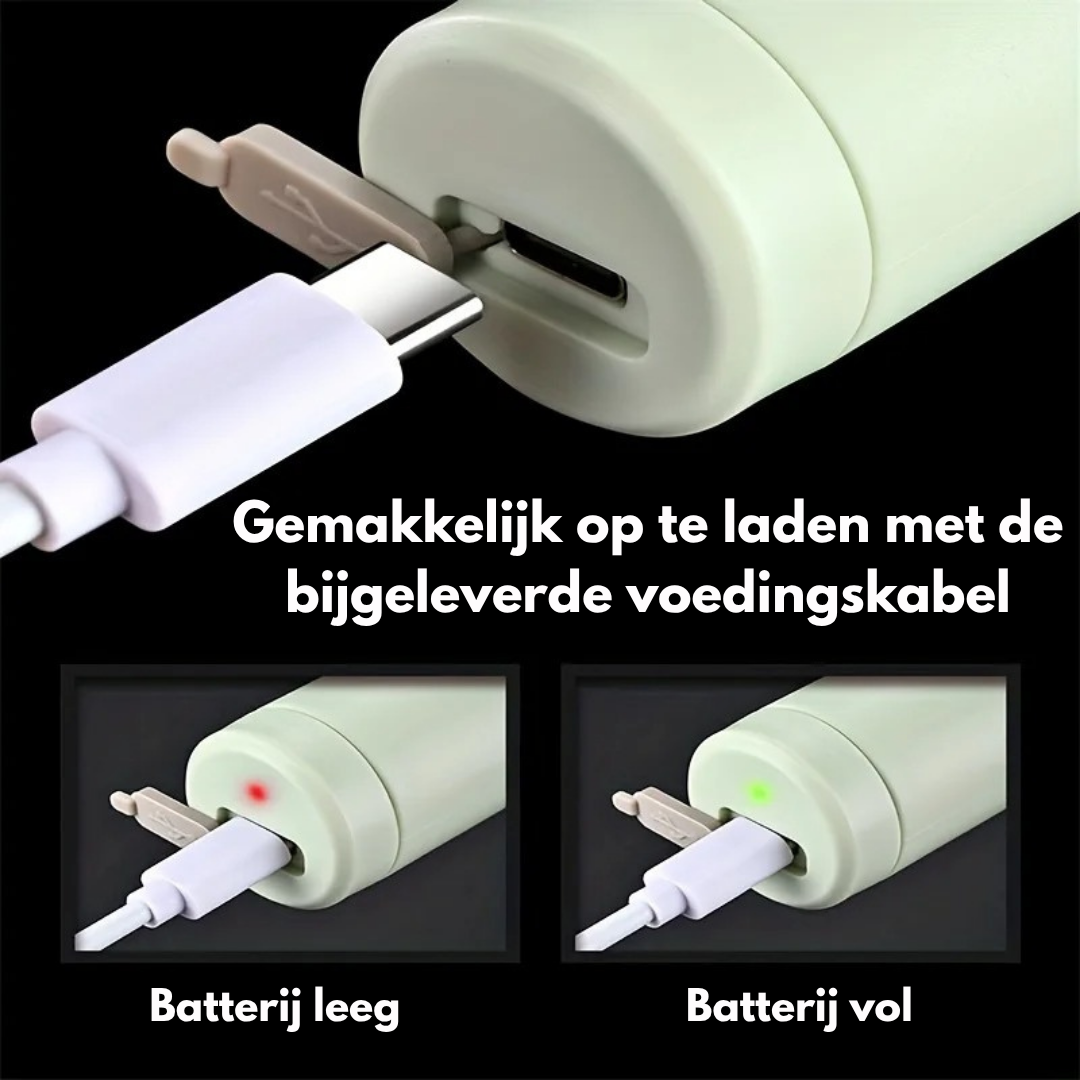ChopMaster™ Draagbare Elektrische 3-in-1 Groentehakker, Snijder & Molen