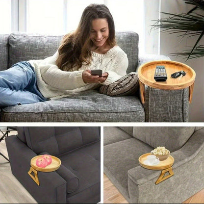 Clip-on Snackplank™ – Comfort en gemak voor iedere bankavond