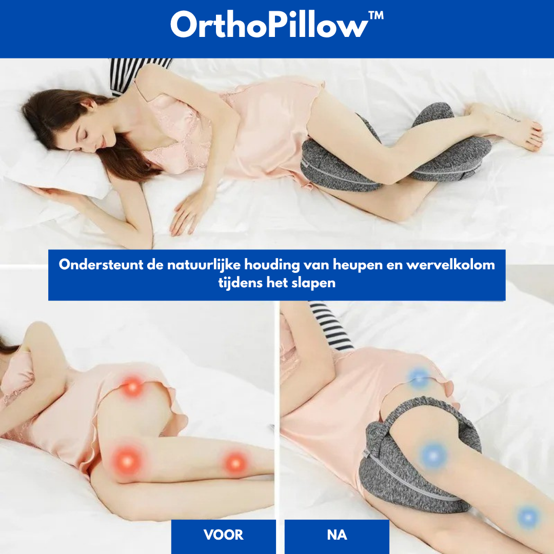 OrthoPillow™ – De perfecte ondersteuning voor een ontspannen slaaphouding
