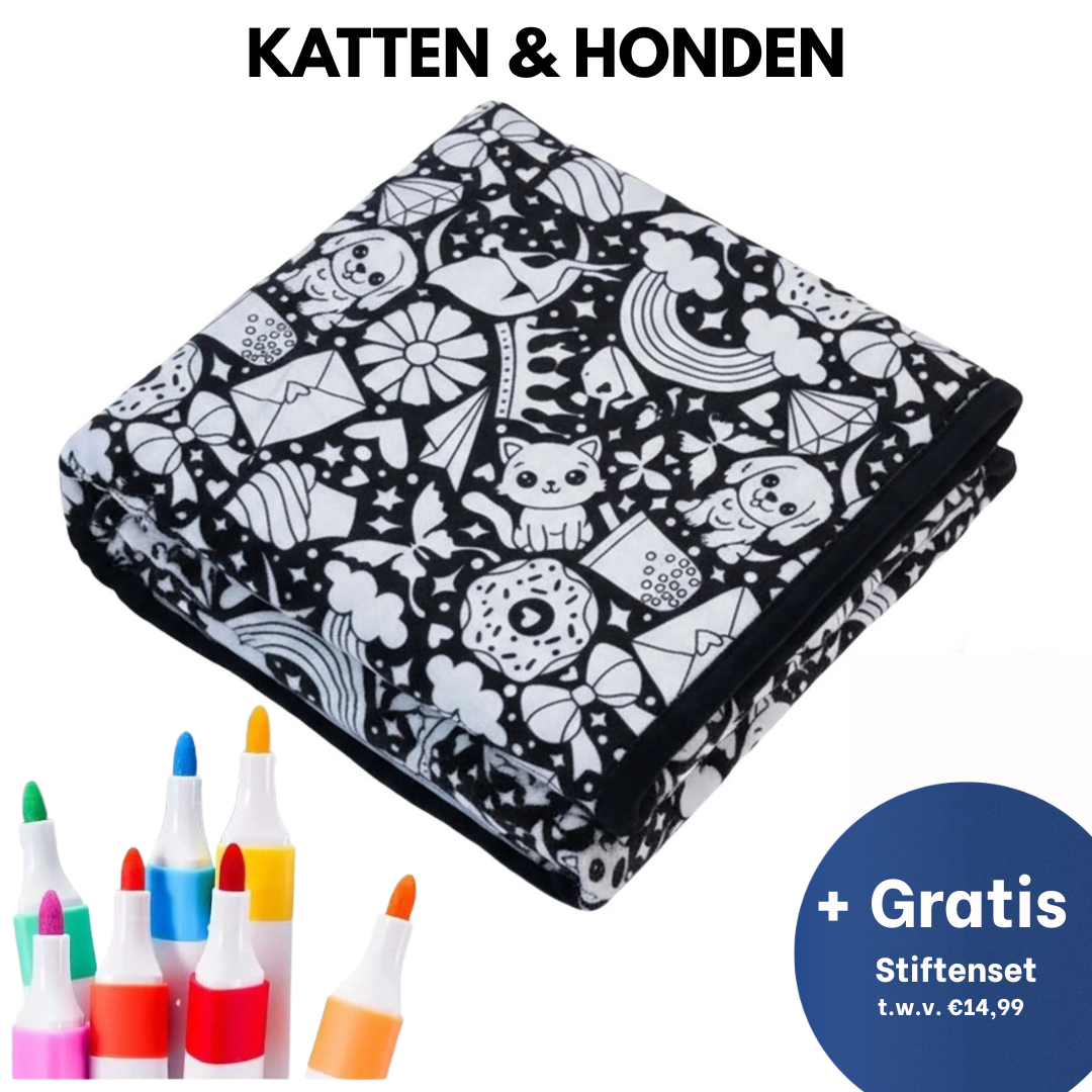 ColorBlanket™ – Jouw Persoonlijke Inkleurbare Deken