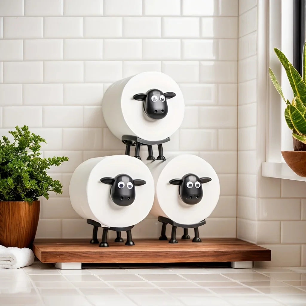SheepyRoll™ - Schattige schaapjes toiletrolhouder