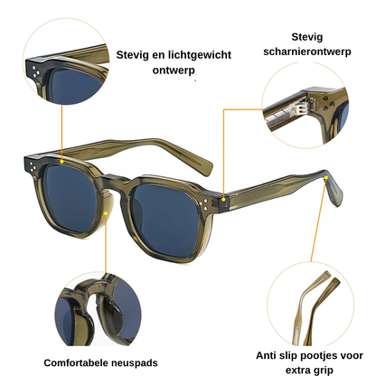 Lunaro™ -  Stijlvolle Zomer Zonnebril voor Mannen met UV400