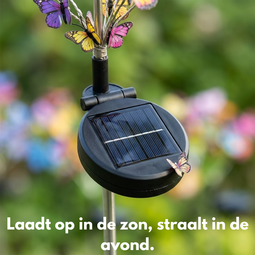 Twilight Butterfly™ – Sfeervolle Solar Vlinderverlichting voor Tuin & Balkon
