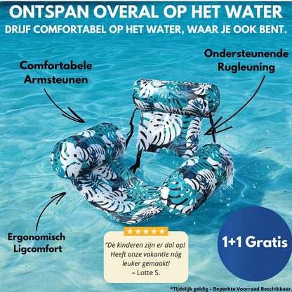 PoolFloat™ – Drijvende zwembadstoel