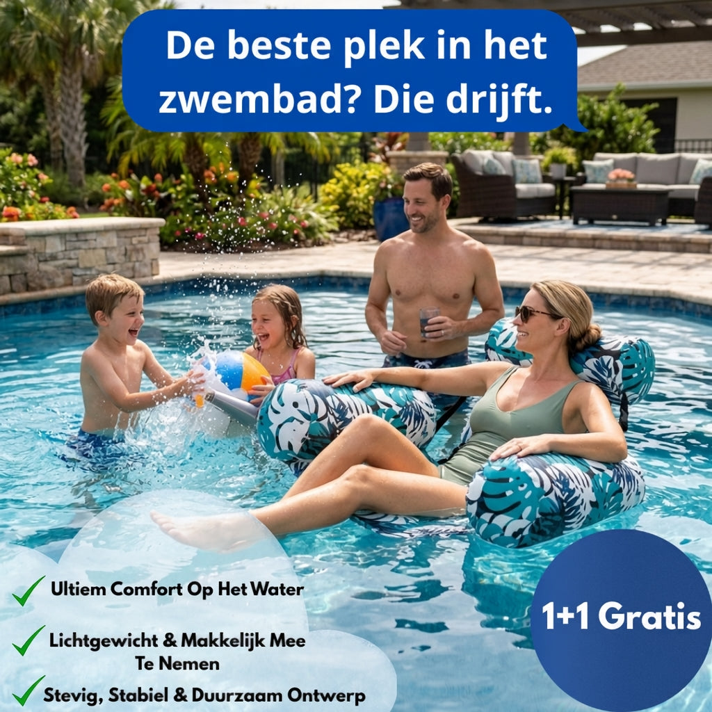 PoolFloat™ – Drijvende zwembadstoel