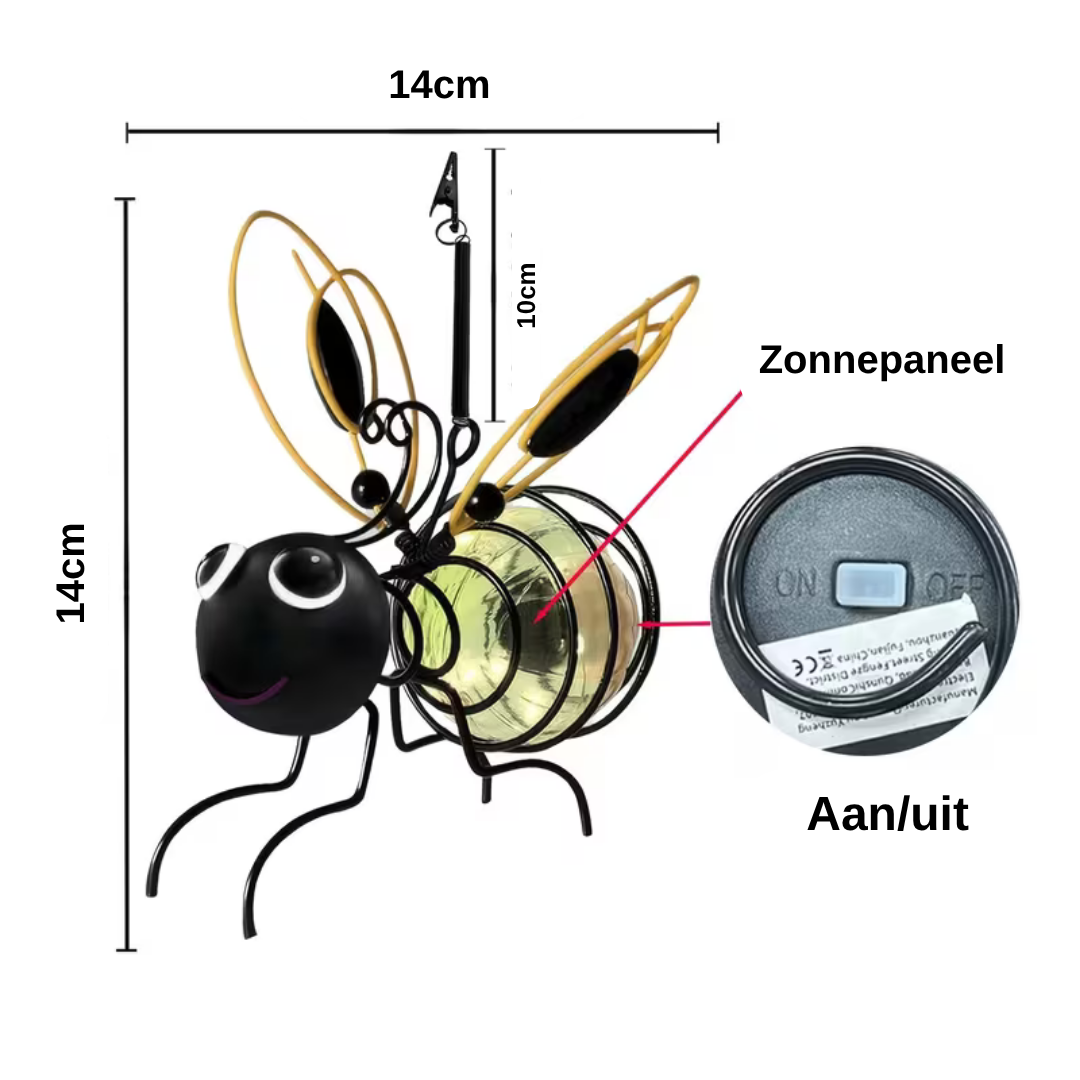 Solar Bee Lights™ – Magische Tuinverlichting op Zonne-energie