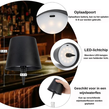 BottleGlow™ - Draadloze Flessenlamp