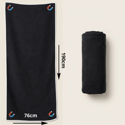 MagnaWrap™ - Sneldrogende Magnetische Strandhanddoek