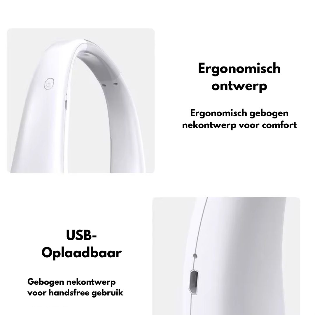 NeckFlow™ – Handsfree Nekventilator