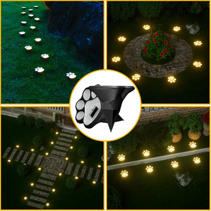 KittySteps™ Solar Kattenpootjes Tuinverlichting
