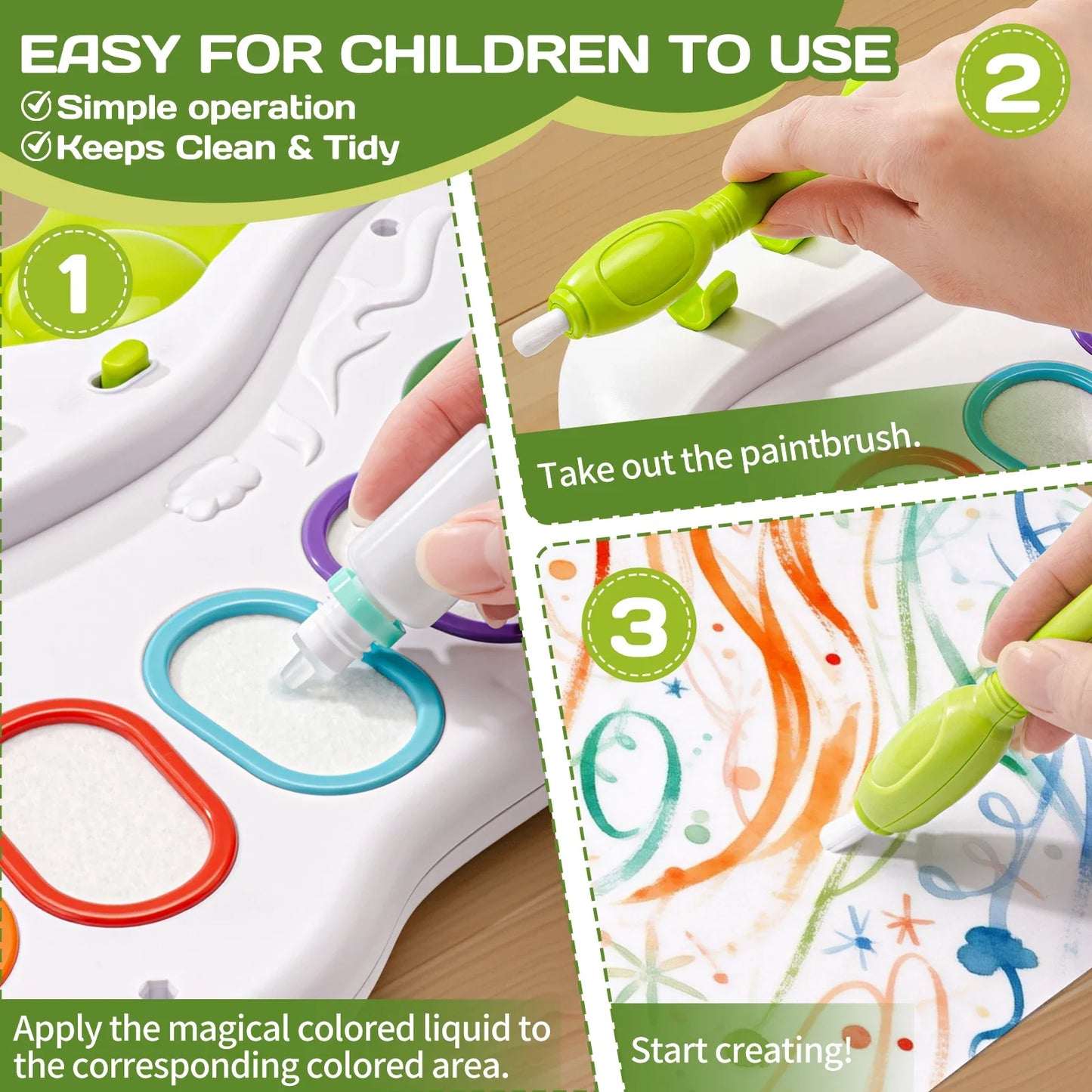 ColorMagic™ Paint Pad – Creatief zonder rommel