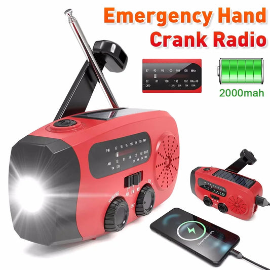 SolarGuard™ Zonne-energie Noodradio