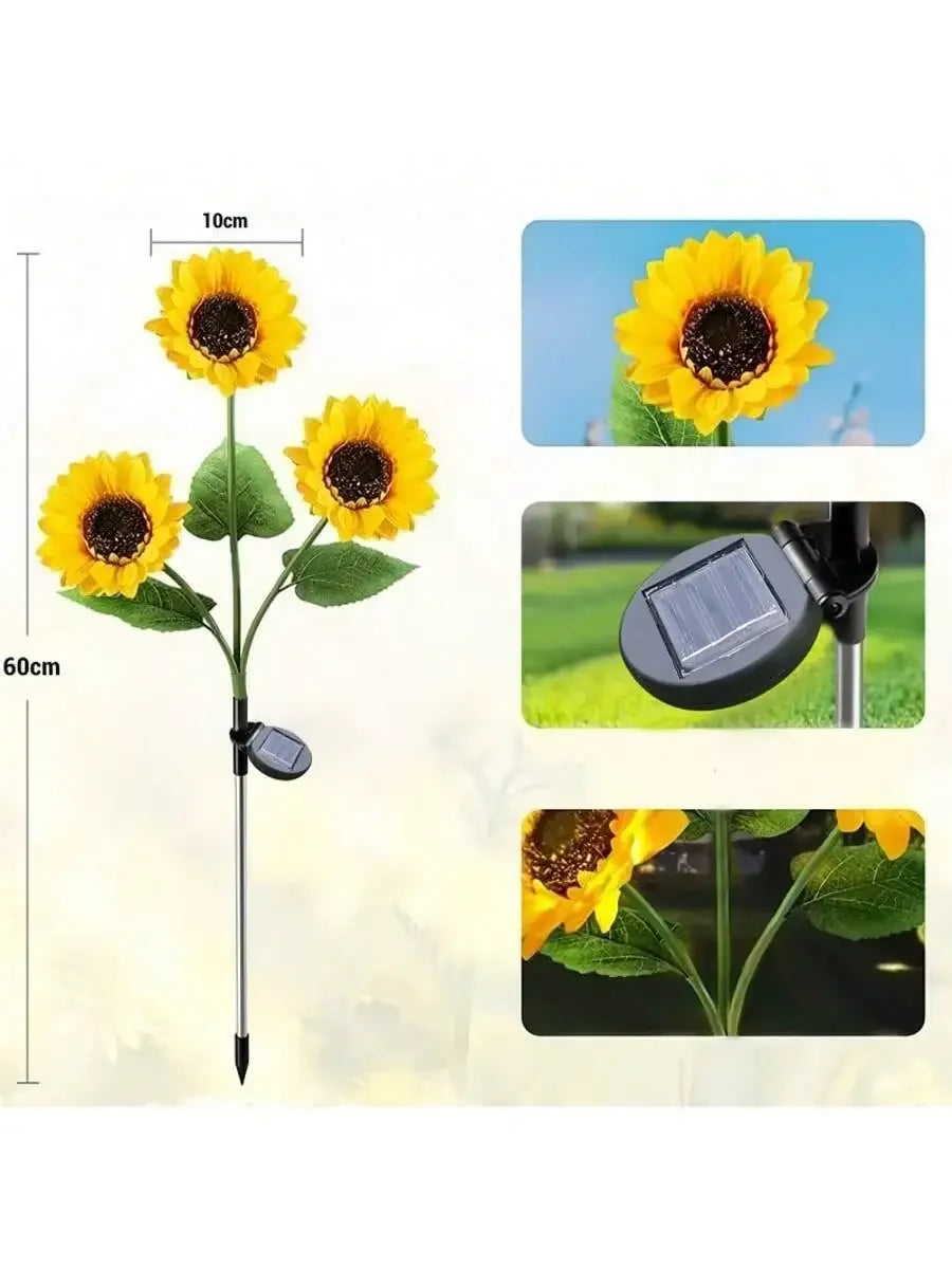 SunBloom™ – Solar Zonnebloem Tuinlamp