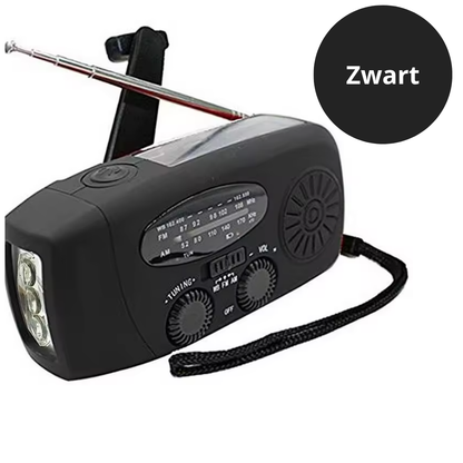 SolarGuard™ Zonne-energie Noodradio