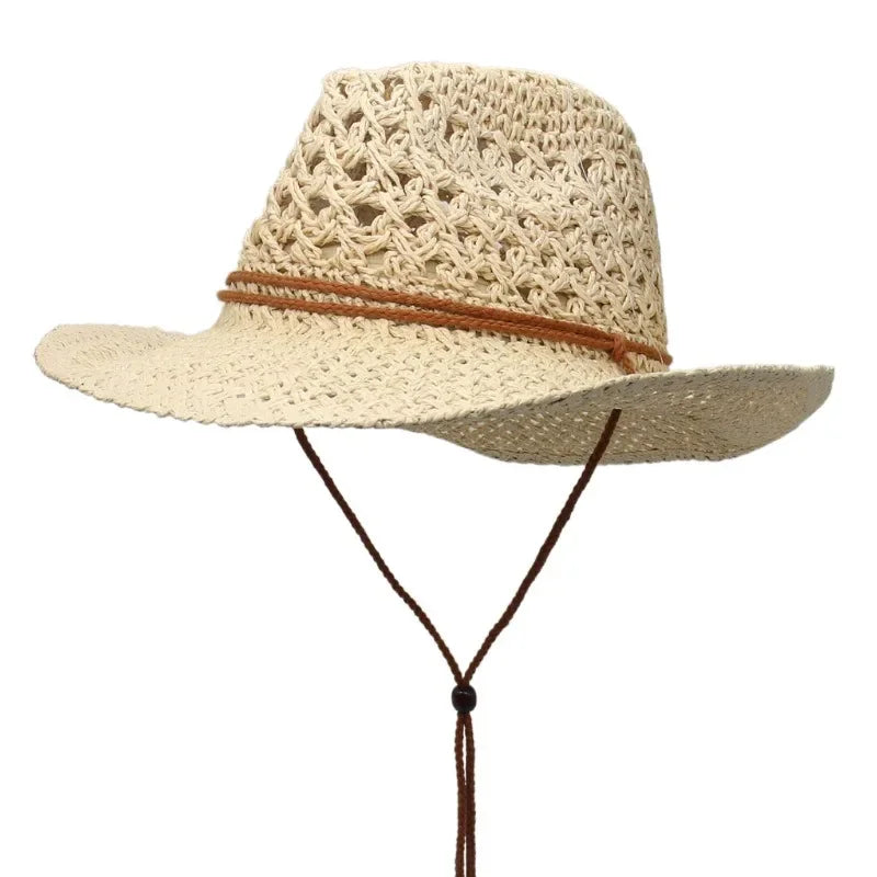 Riviera™ - Zomerse Rieten Hoed voor Vrouwen