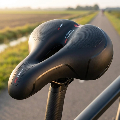 AeroGel™ Gel Fietszadel – Ergonomisch Comfort & Drukverlichting