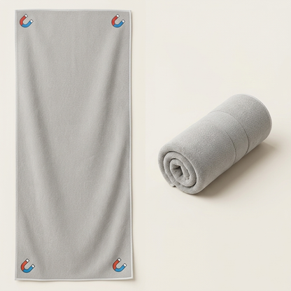 MagnaWrap™ - Sneldrogende Magnetische Strandhanddoek