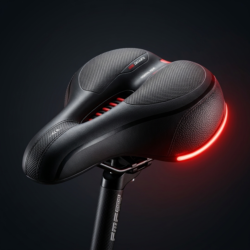 AeroGel™ Gel Fietszadel – Ergonomisch Comfort & Drukverlichting