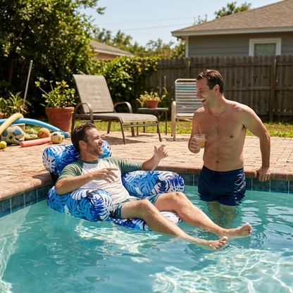 PoolFloat™ – Drijvende zwembadstoel voor ultieme zomer ontspanning